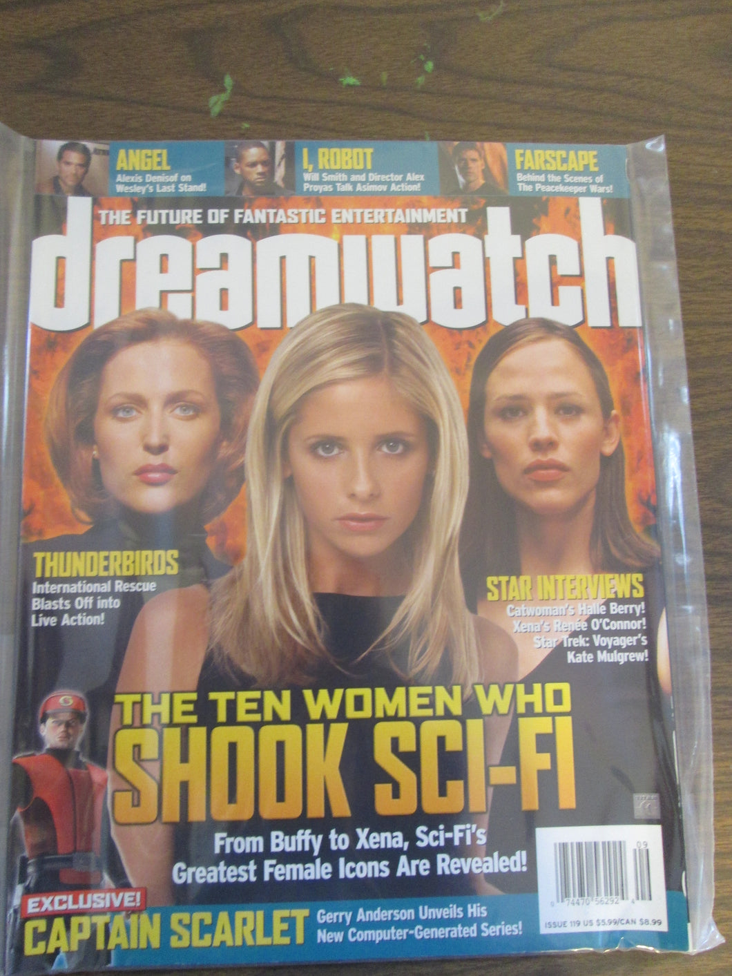 Dreamwatch Magazine #119 The Ten Women Who Shook Sci-Fi Nov 2004 Jennifer Garner Cover