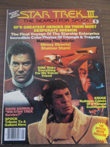 Star Trek III The Search For Spock Official Movie Magazine 1984