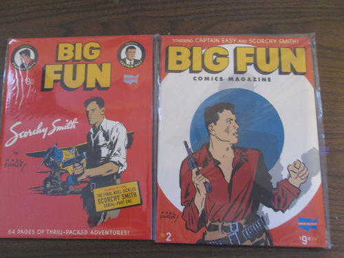 Big Fun Comics Magazine #1 & #2 By Nick Sickles PB 2004-2005