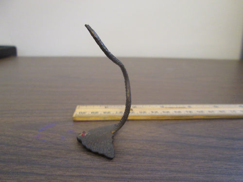 Jeweled Red Eye Stingray Bronze Figurine, possible Ring Holder