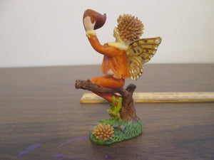 Acorn Fairy Porcelin Figurine