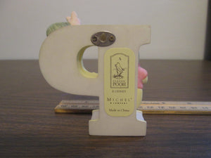Walt Disney Classic Winnie the Pooh Letter P with Piglet Wall Decor, Michel & Co