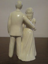 Bride & Groom Ceramic Figures White