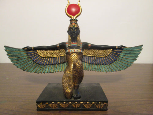 Egyptian Winged Maat Sculpture