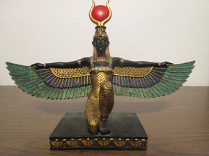 Egyptian Winged Maat Sculpture