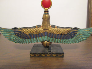 Egyptian Winged Maat Sculpture